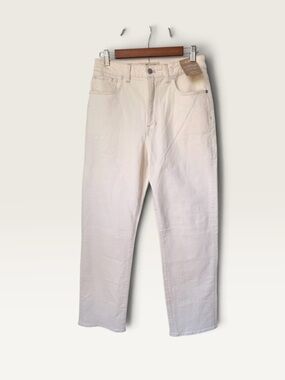 NWT Madewell Curvy '90s Straight Pants Vintage Canvas size 28